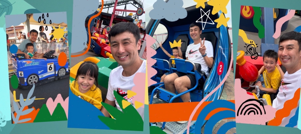 前體育新育主播、龍鳳胎爸爸及星級用家伍家謙分享：「我覺得小朋友發展黃金期好重要，啱啱學嘢嘅年紀，腦仔、眼仔要打好底。」