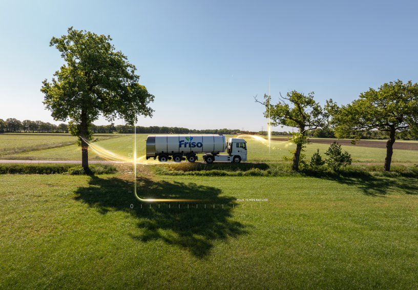荷蘭美素佳兒®金裝奶源源自荷蘭自家農場,鮮奶從2小時距離的農場直送到製奶工房,保持新鮮。