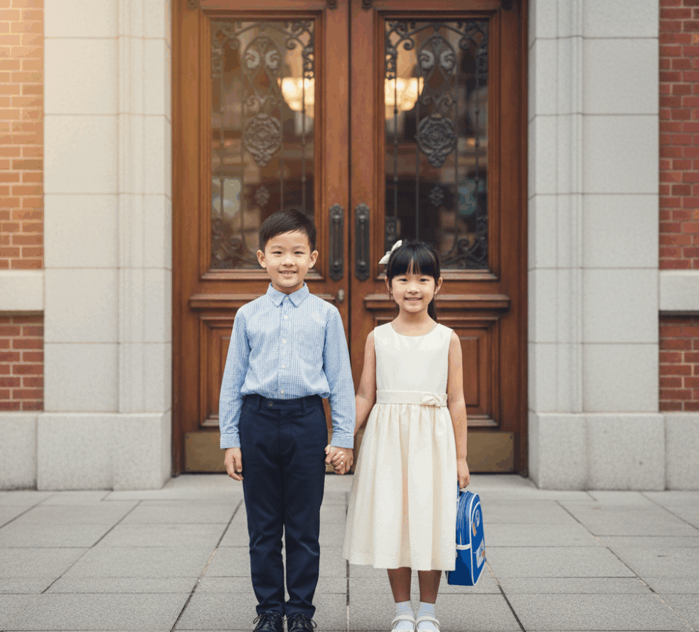 面試當天，讓孩子穿得舒適得體，展現最自然、自信的一面，從容迎接挑戰。