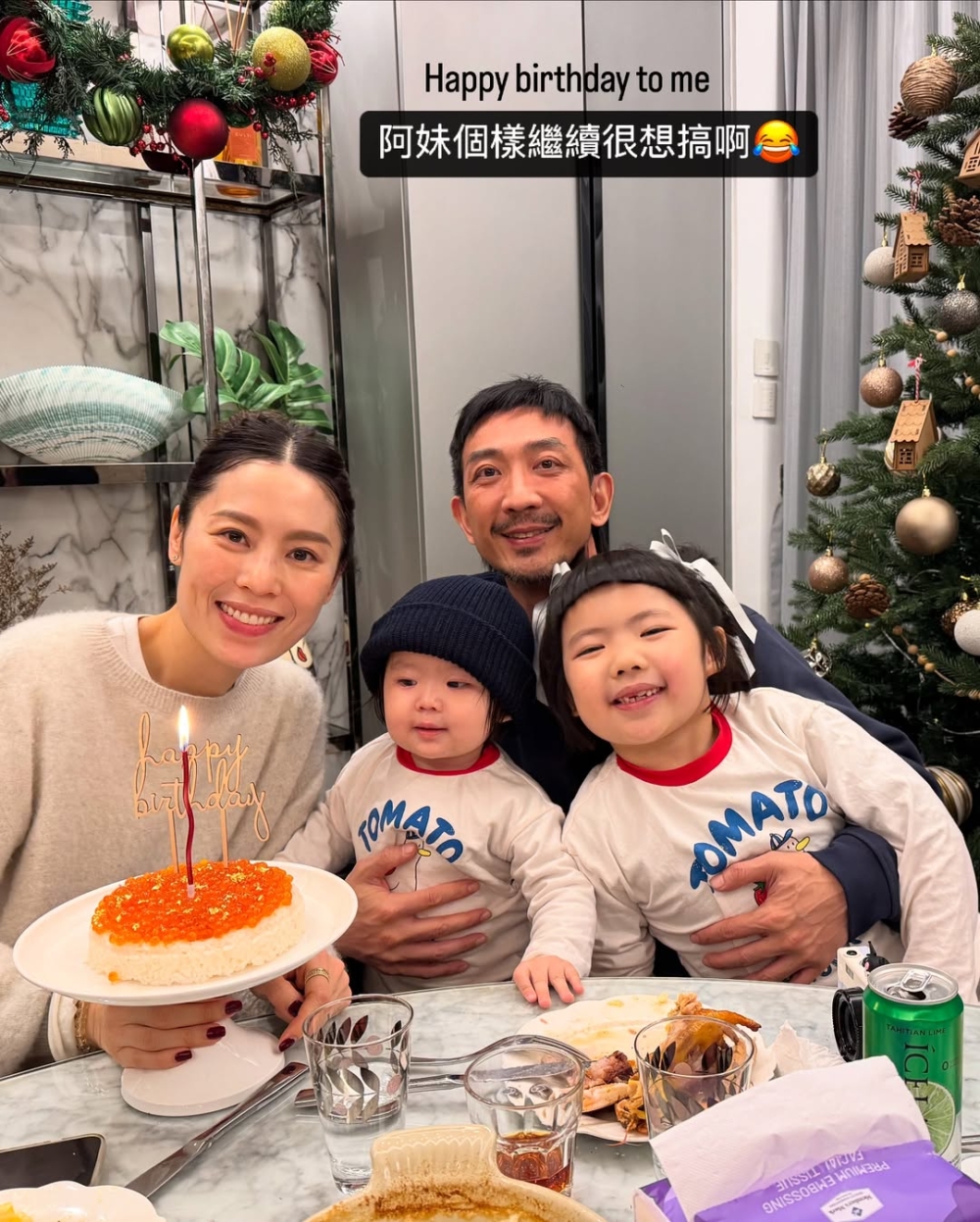 藝人李璨琛與太太梁志瑩育有兩女,分別為7歲大女兒Lucy李元元和2歲多細女李斐斐(IG@lucy.is.good)