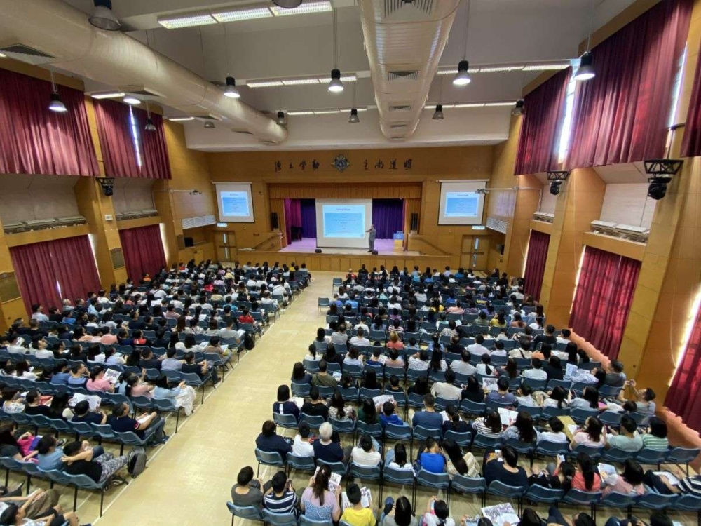 滙基書院(東九龍)在中一簡介會當日,另有校園導賞