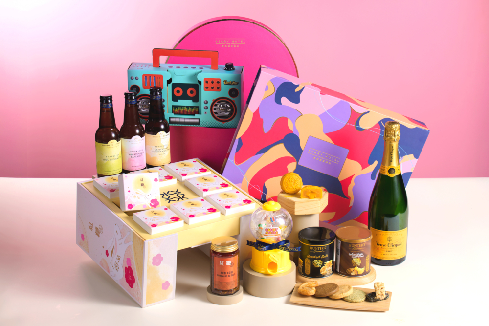奢華禮籃包羅多款美饌與禮品