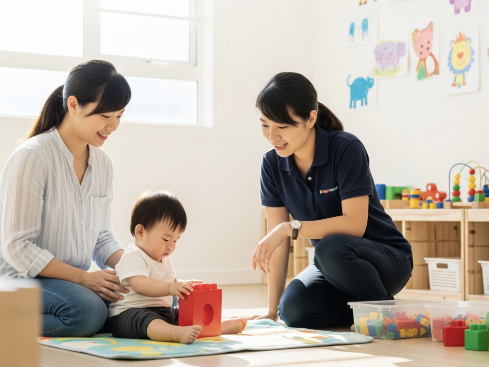 可透過試堂觀察老師的教學風格及寶寶的反應