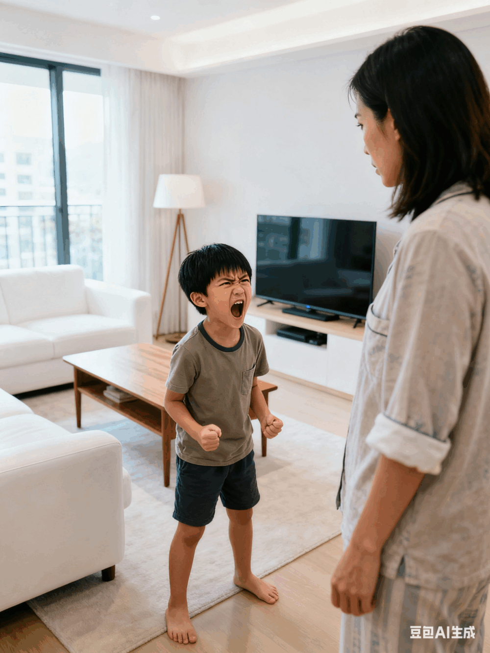 「一夠鐘熄數據」的後果,是兒子向事主大發脾氣