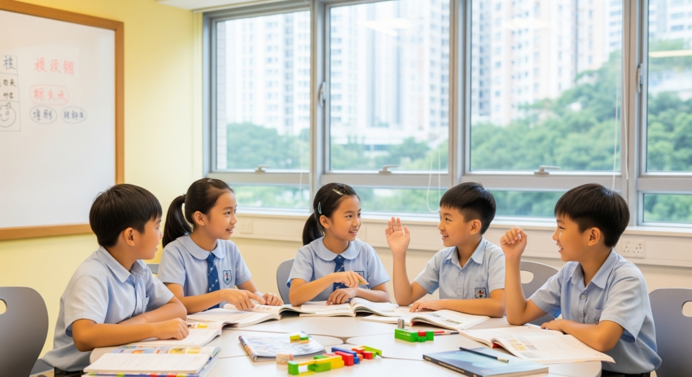 以英文授課的小學,打好語言基礎