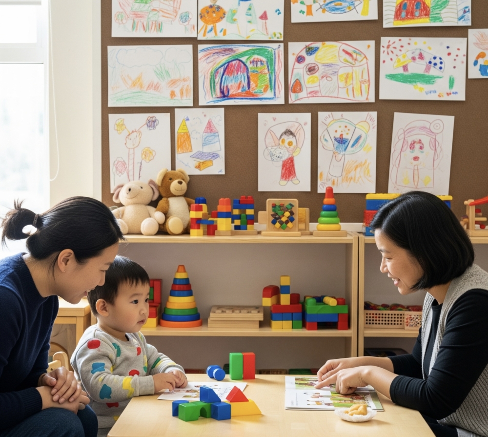 面試可能由老師和個別家庭進行面試