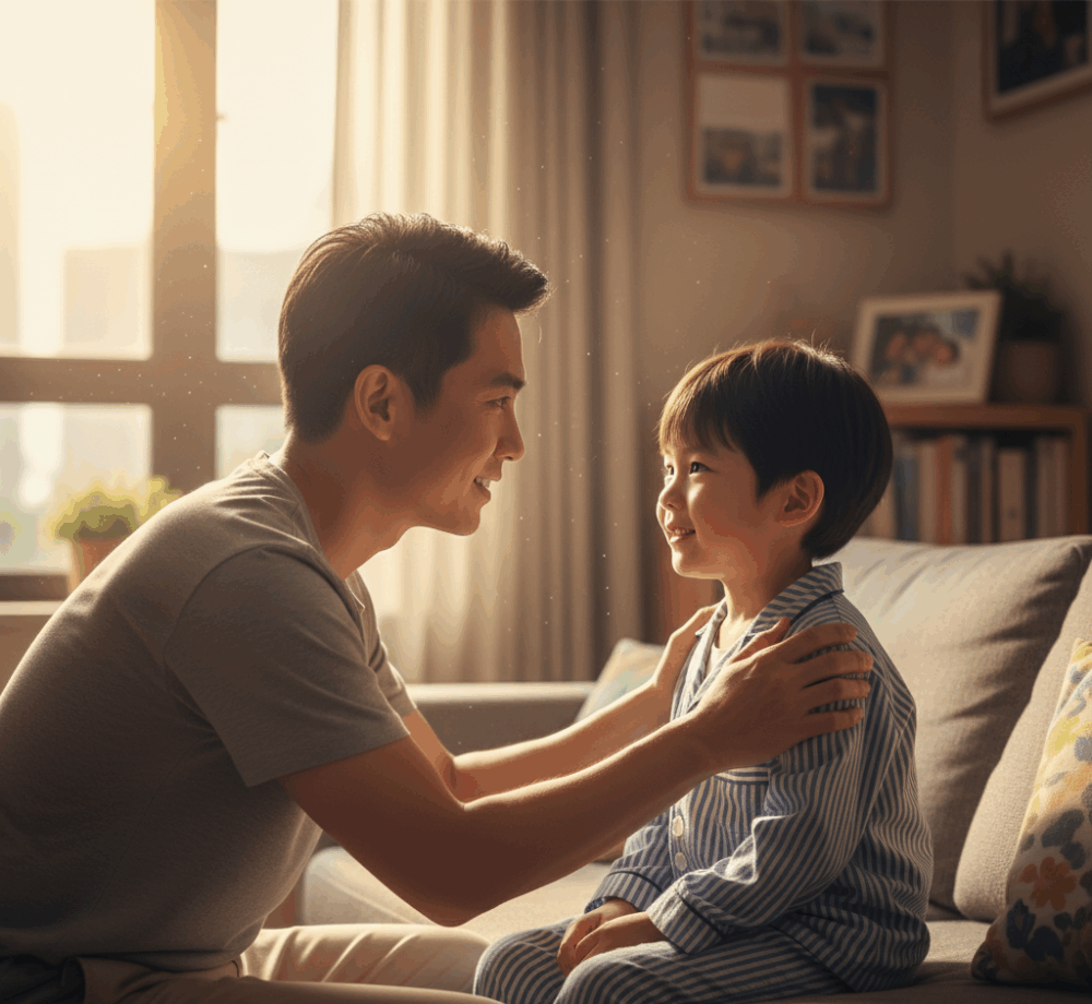 將你的愛與鼓勵，化作孩子面試的定心丸。