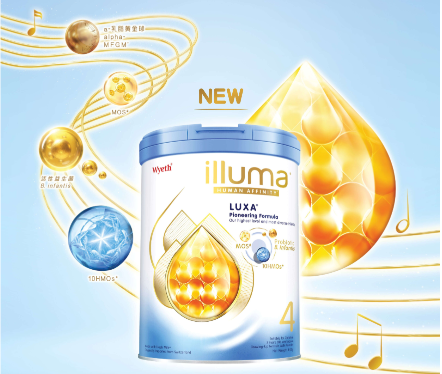 全新配方糅合多元母源成分, ILLUMA<sup>®</sup> 擔當「母源指揮家」,通過精心的調配,令各母源成分和諧合奏