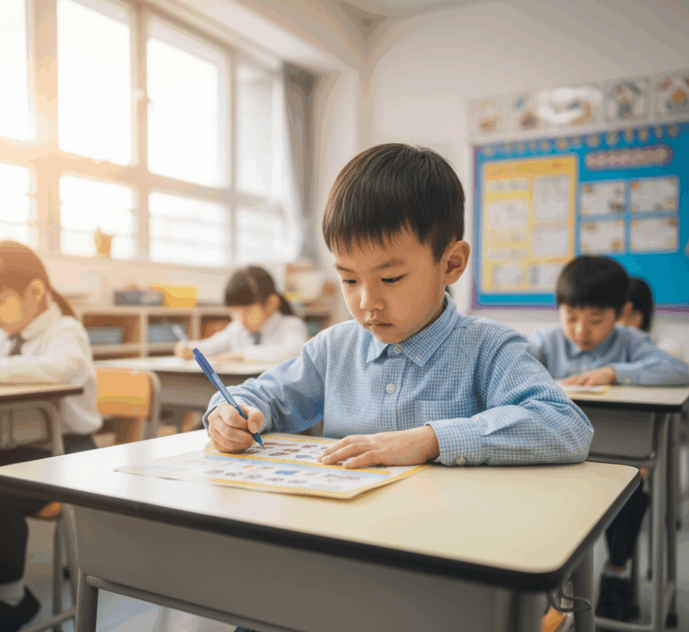 在面試季節，孩子們可能會感到緊張