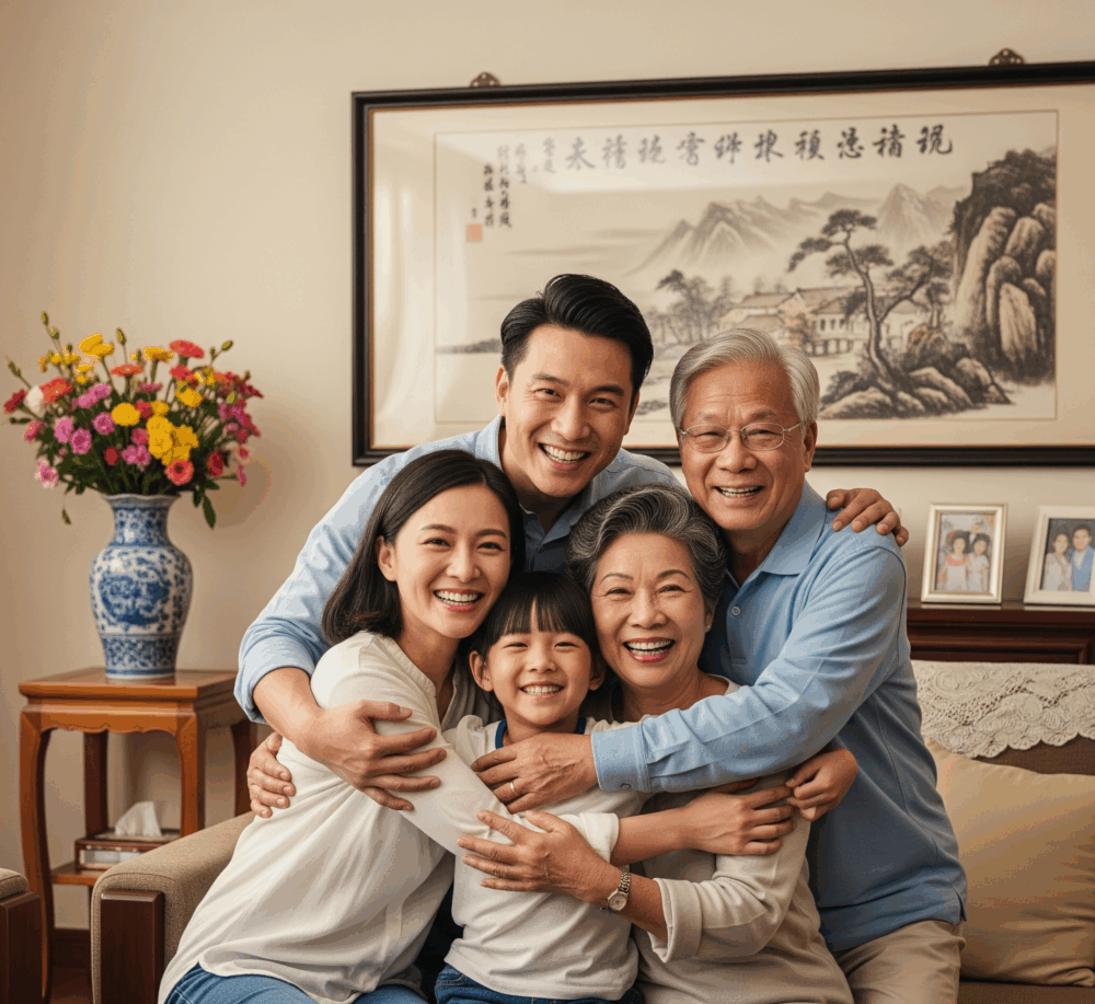 一致的教養方式令家庭更和諧。