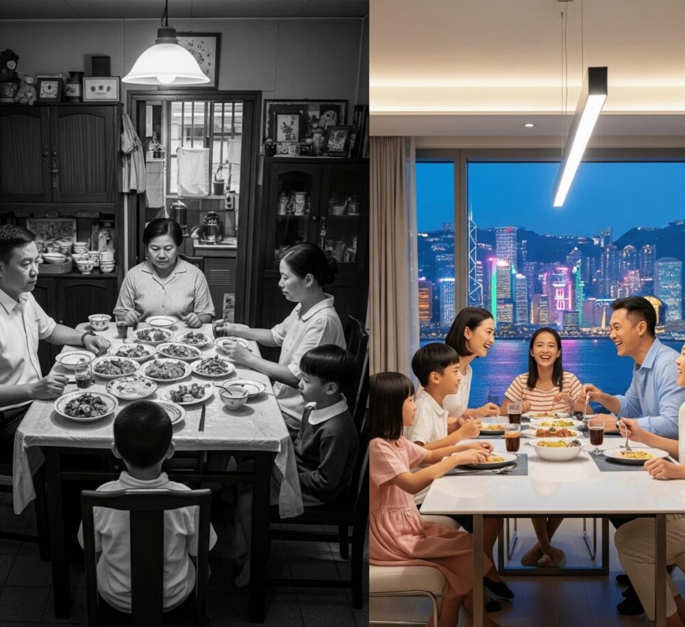 長輩在威嚴下長大,我們則希望孩子在愛與自由中成長。