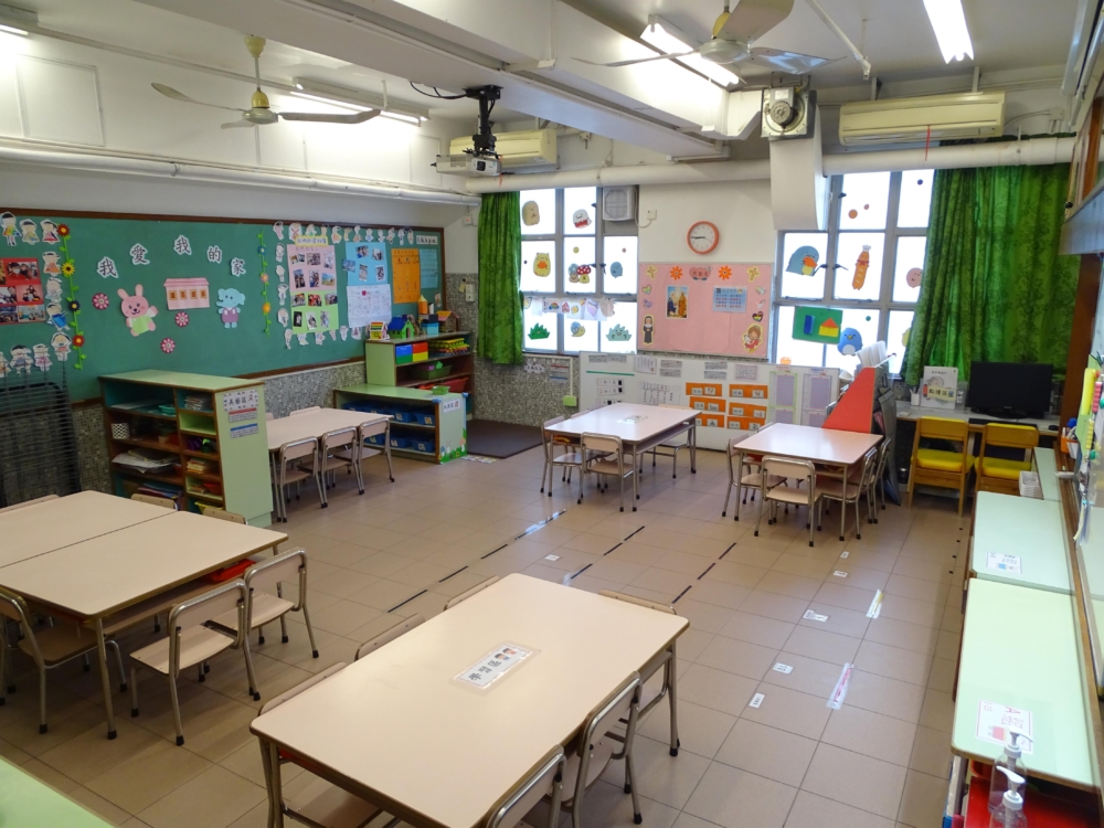 嘉諾撒聖心幼稚園上下午共招收240人