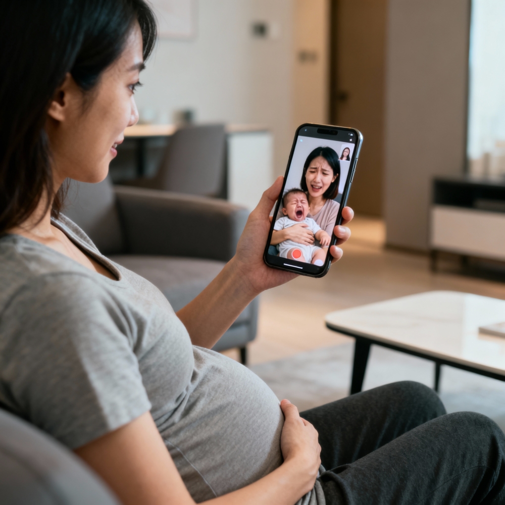 演算法可能不停發送流產、寶寶夭折以及各種新生兒缺陷的影片給準媽媽