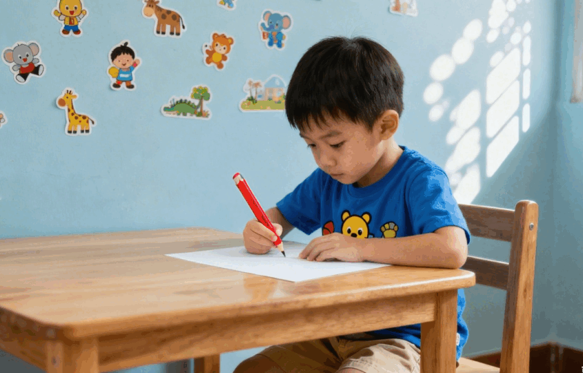 運動有助提升孩子的專注力。