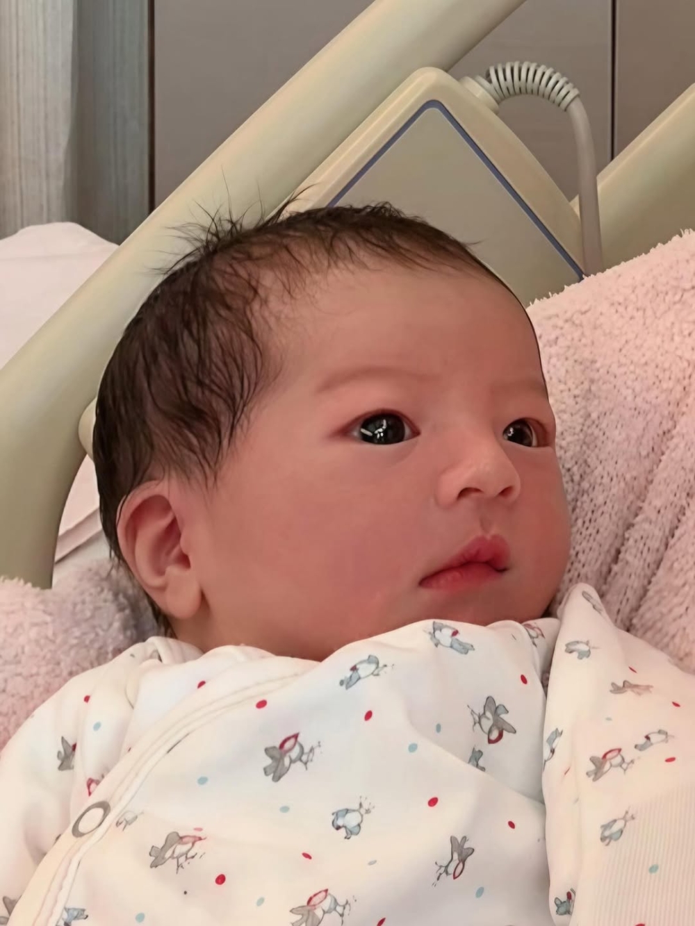 郭富城宣布老婆方媛為他誕下了「三小公主」