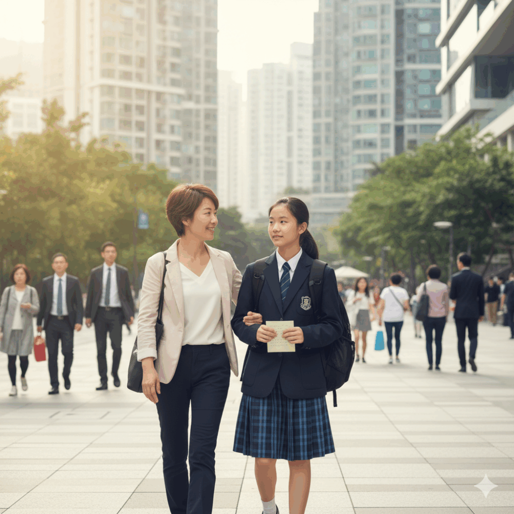 在網民眼中，要求一個中學生仍需家長接送，是完全不切實際的事