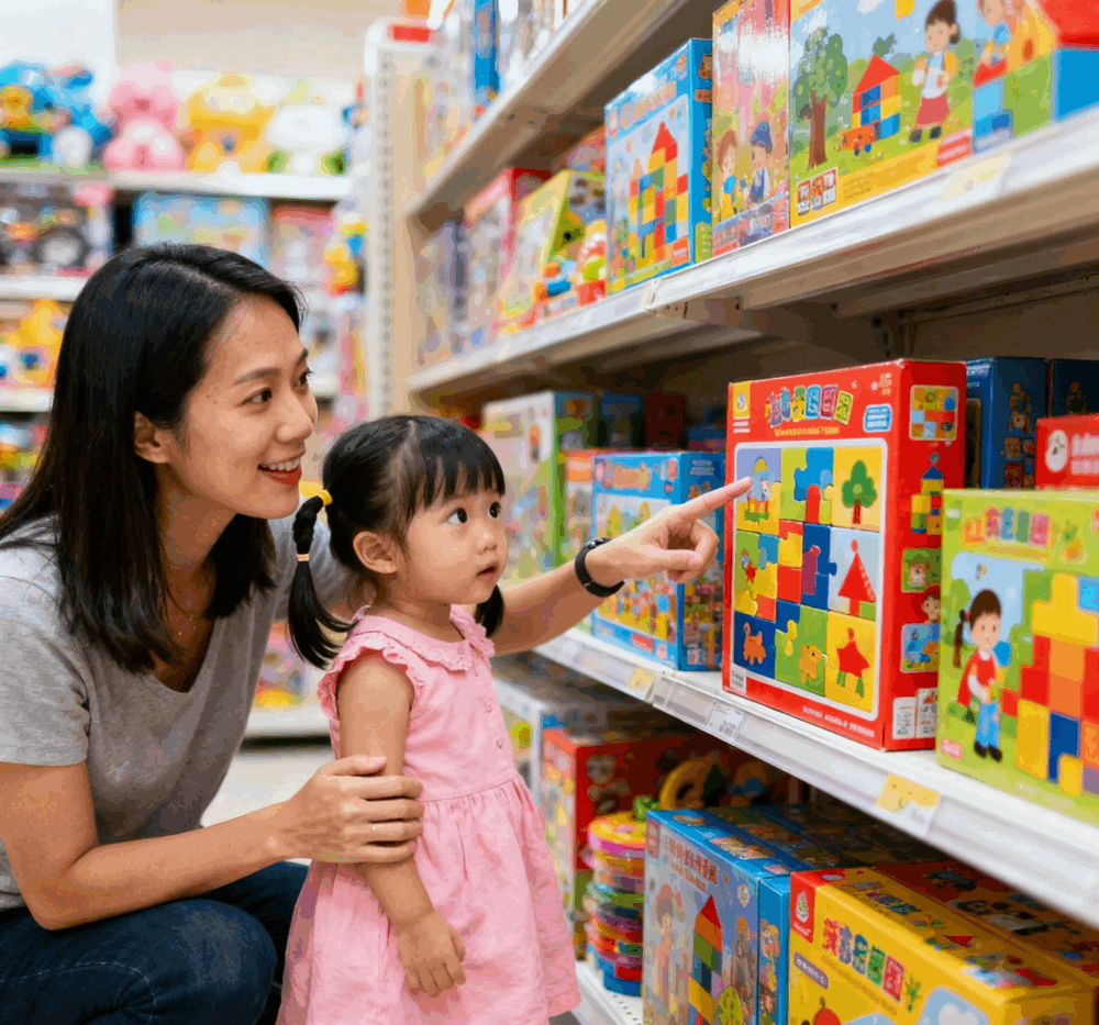 家長和小朋友選購玩具時需要考慮清楚。