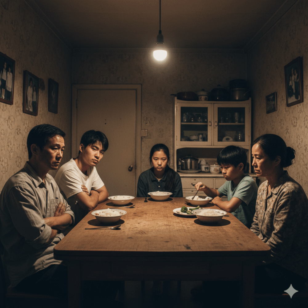 媽媽坦言自己與丈夫年收僅20萬，養育4名孩子已是極限，卻仍被孩子嫌「太窮」