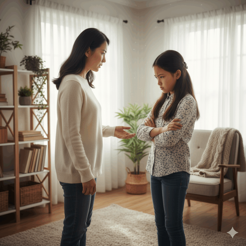 她坦言自己對女兒發現後可能的情緒反應感到非常害怕，甚至後悔沒有先和女兒溝通