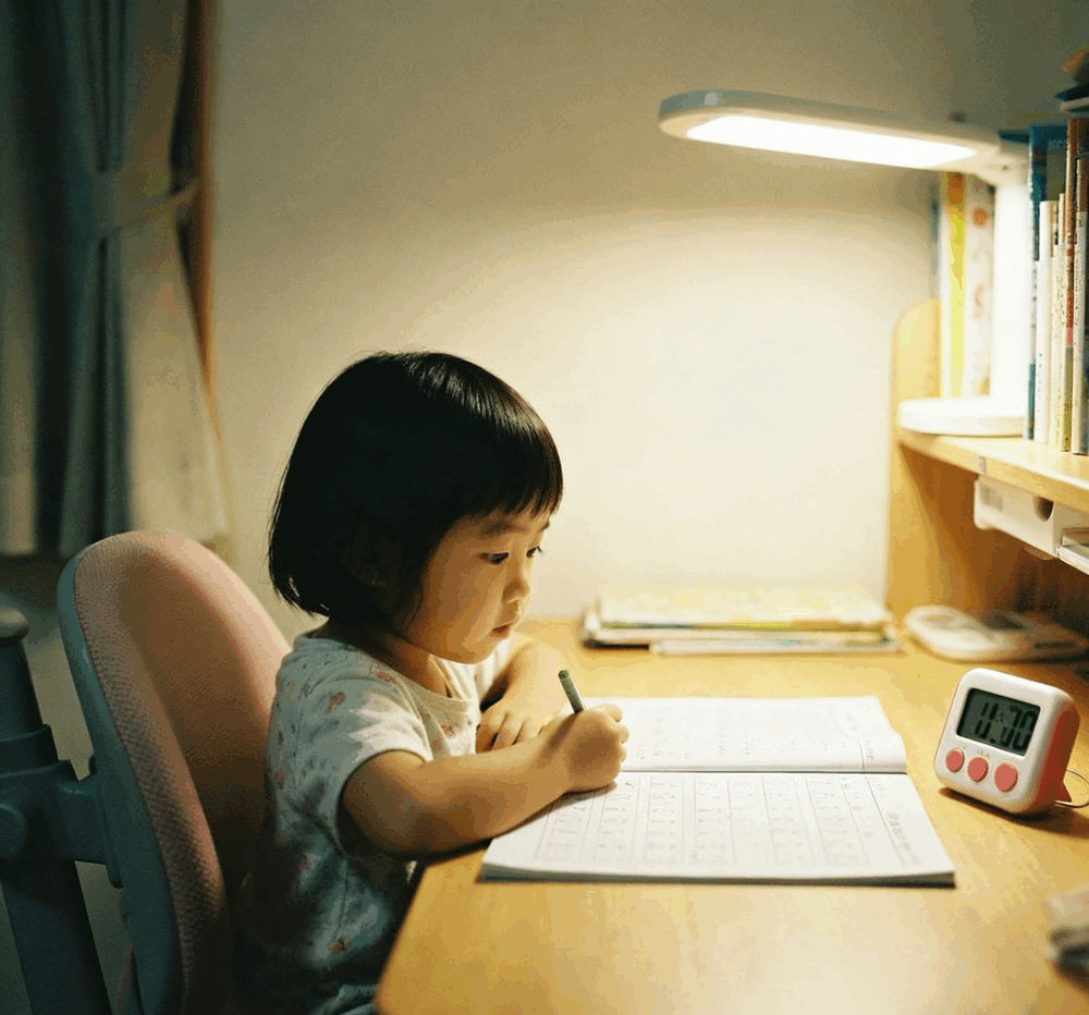 從小學習管理時間，能幫助孩子日後規劃自己的人生。