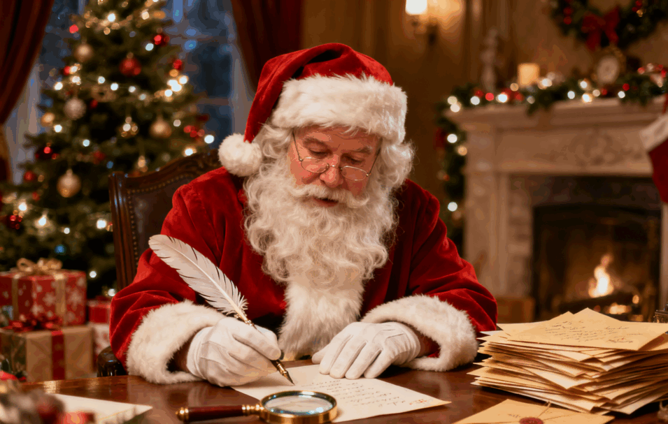 運用5小技巧可以提高聖誕老人回信機率。