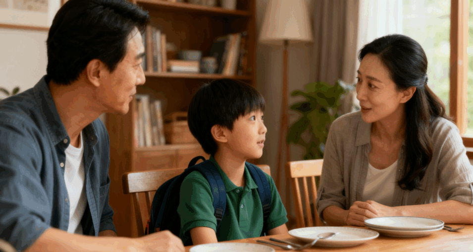 高質量的陪伴需要耐心傾聽孩子的話，理解他們的想法與感受。