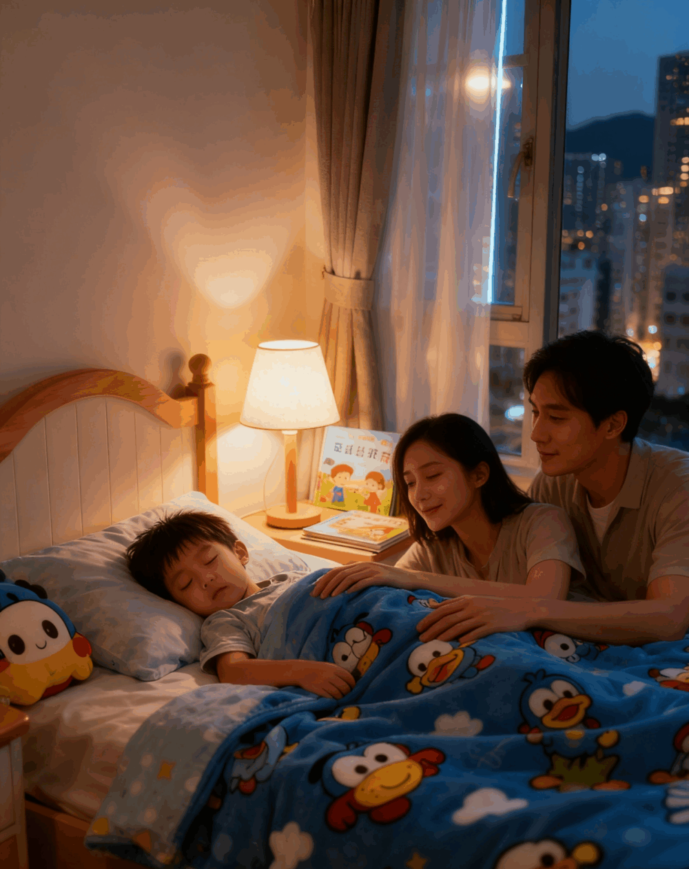 臨睡前為孩子朗讀故事可以幫助他們平靜下來並為睡眠做好準備。