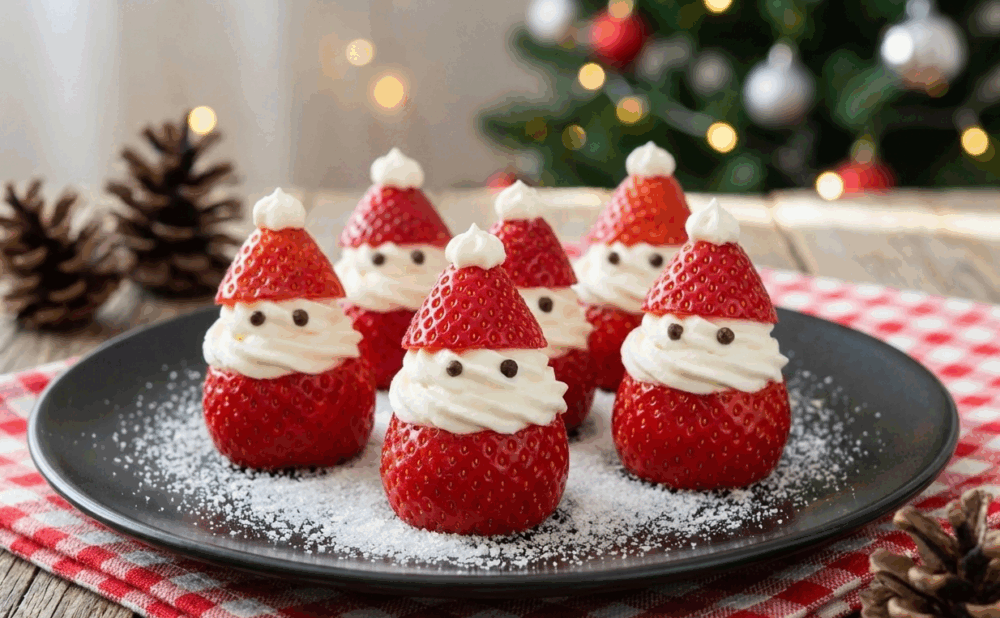 只需要簡單的材料便可以製作可愛的聖誕老人。