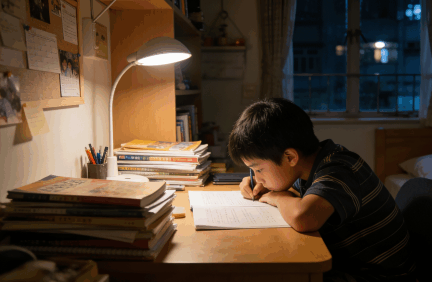 孩子睡眠不足容易賴床。