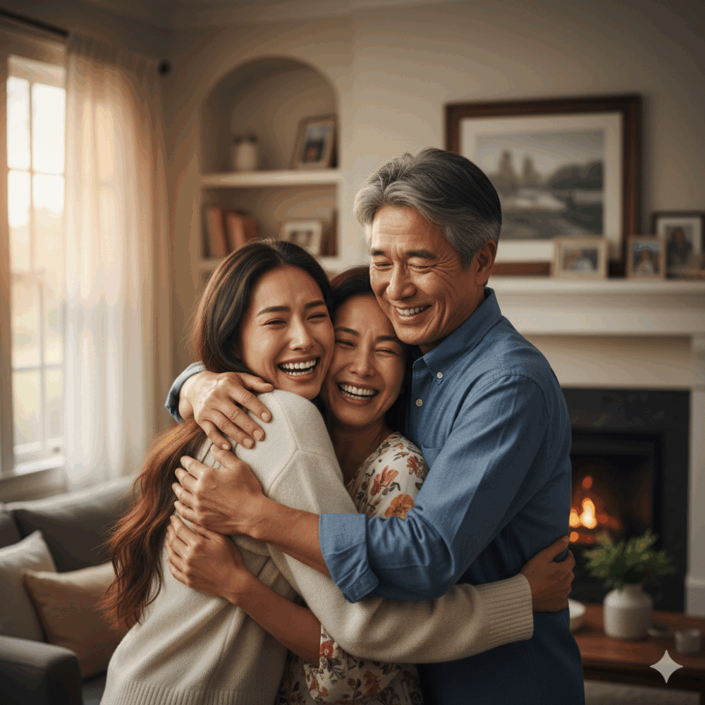 雖然爸媽失去了本來準備安度晚年的「養老屋」，卻在酒店的短暫停留中找到意想不到的安慰