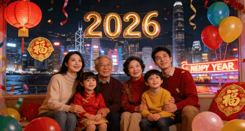 除夕夜不僅是迎接新年的開始，更是與家人孩子共享幸福時光的絕佳機會。