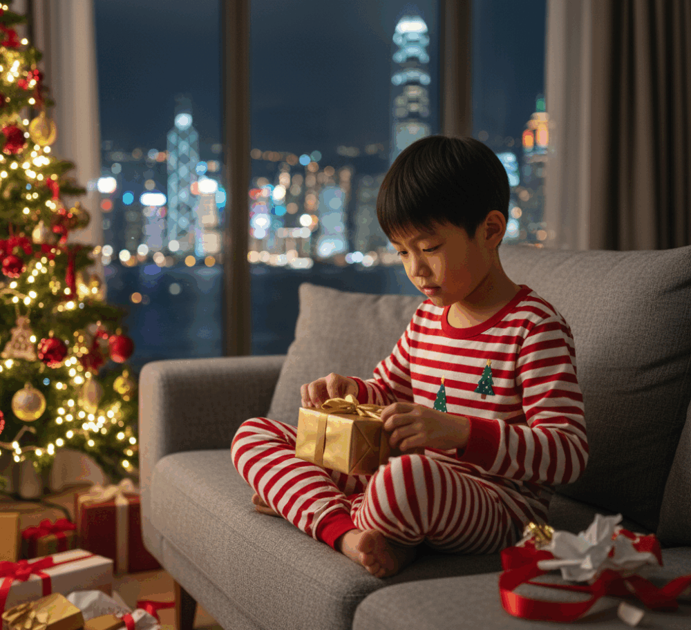 家長需要提醒孩子在收禮物的時候要雙手接過禮物。