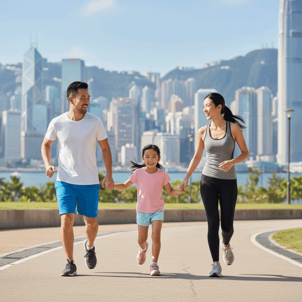 運動不但能強身健體，亦能讓孩子釋放壓力。