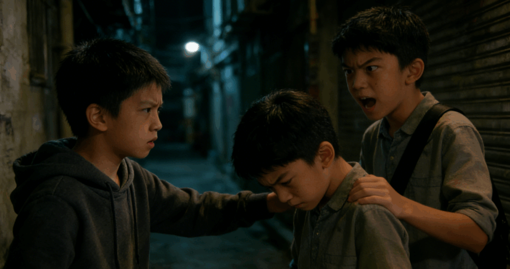 有些朋友缺乏單獨犯錯的勇氣，因此找人一同壯膽，欺凌別人。