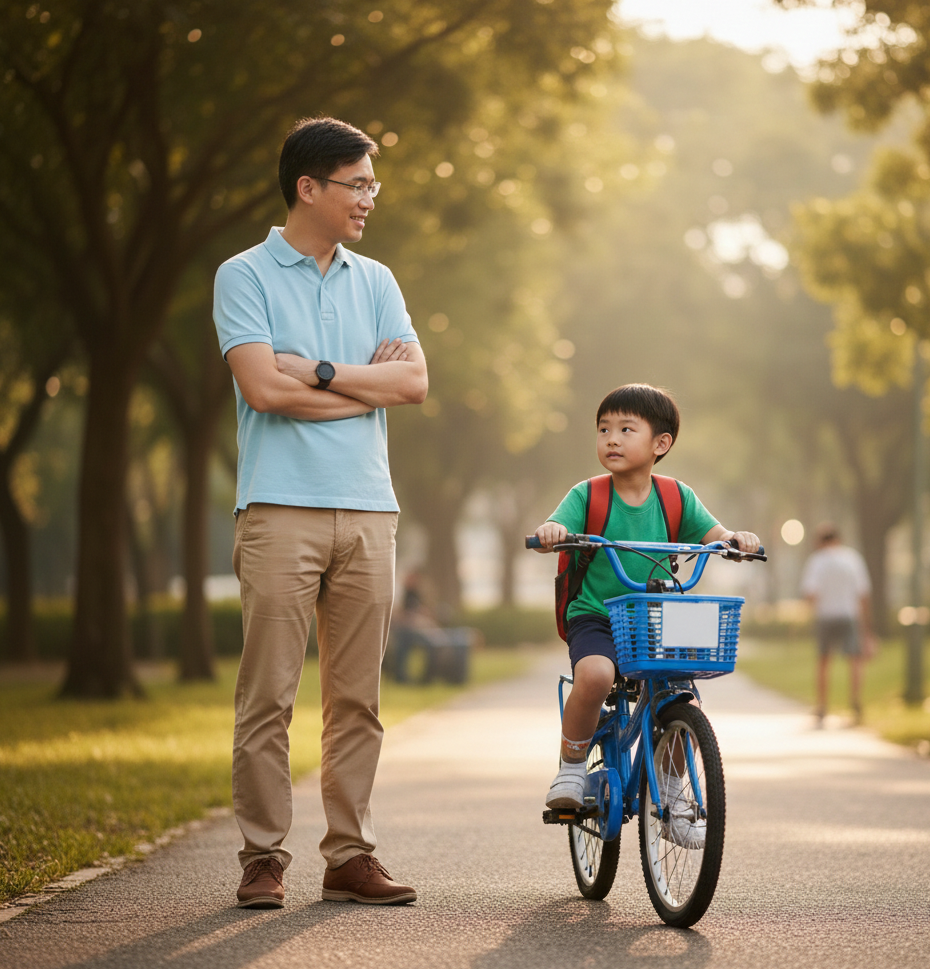 放手才能讓孩子成長。