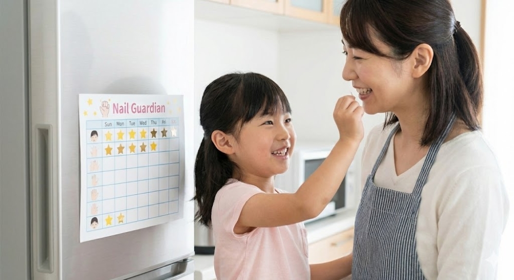 與其懲罰他咬指甲，不如獎勵他「保護了指甲」