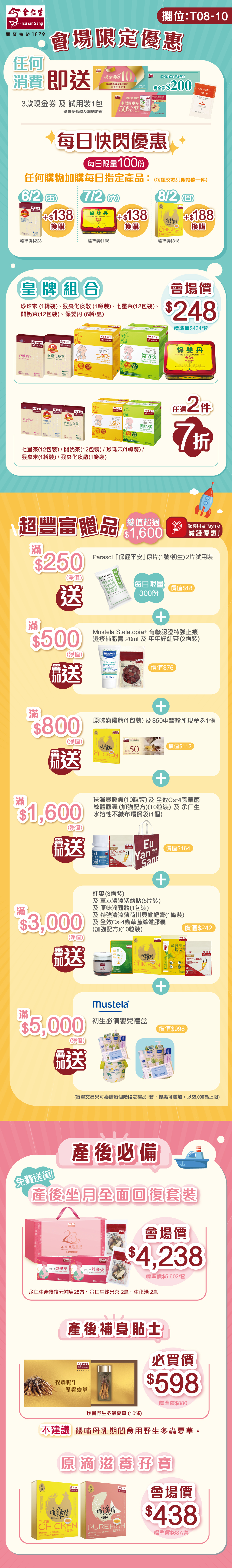 今年春季BB展余仁生推出大量超抵優惠！