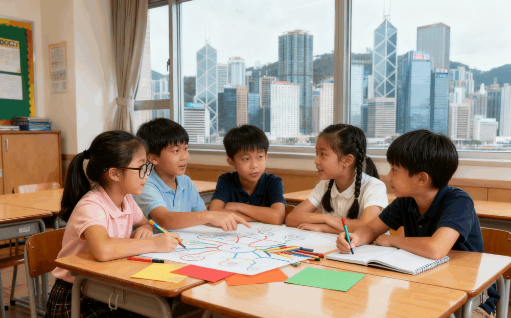 AI 世代下，孩子需要學習如何與人溝通和協作。