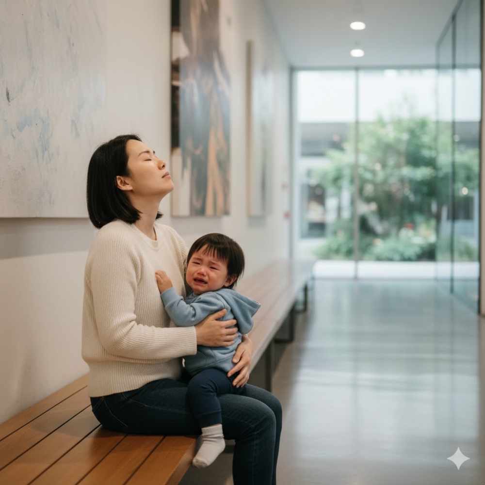 第一步不是急著說教，而是確保你和孩子都在安全的環境中