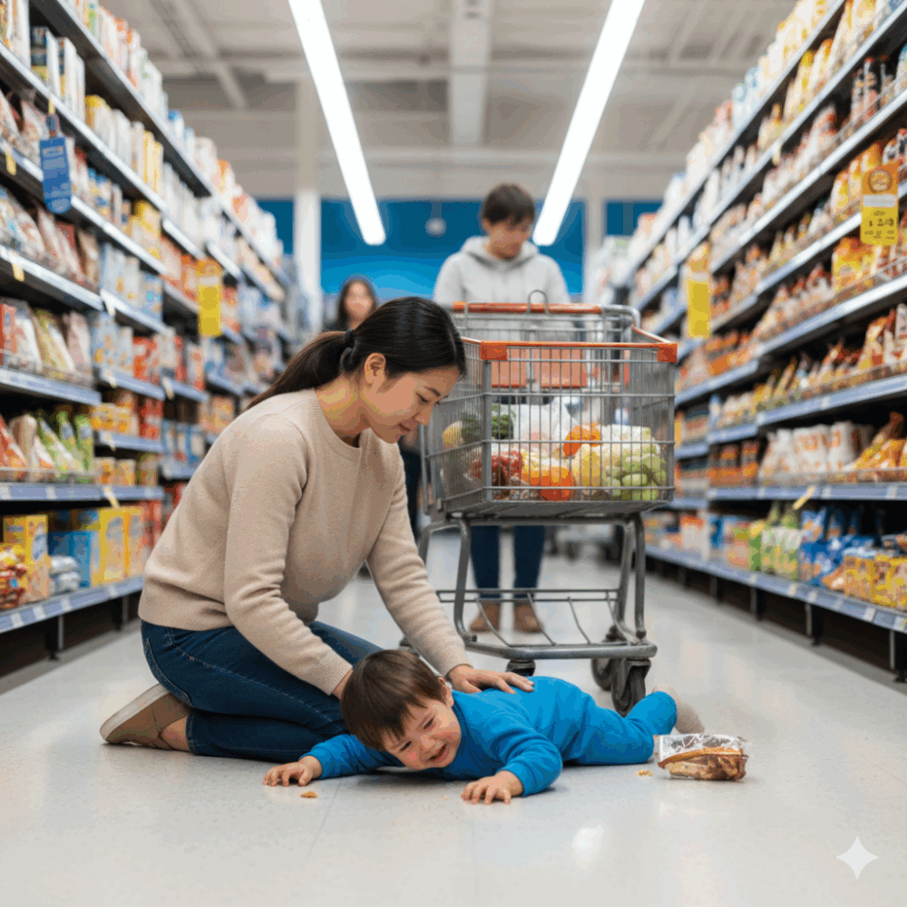 幾乎每一位家長，都經歷過孩子在公共場合情緒失控的瞬間