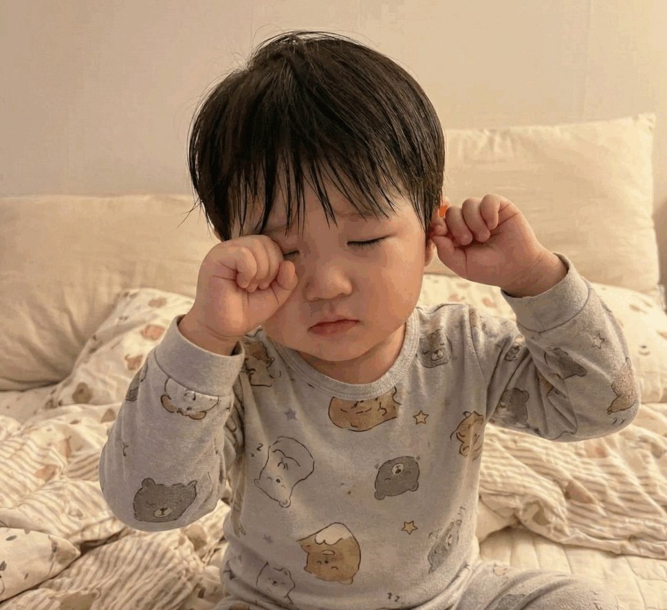 想睡覺的小暗號