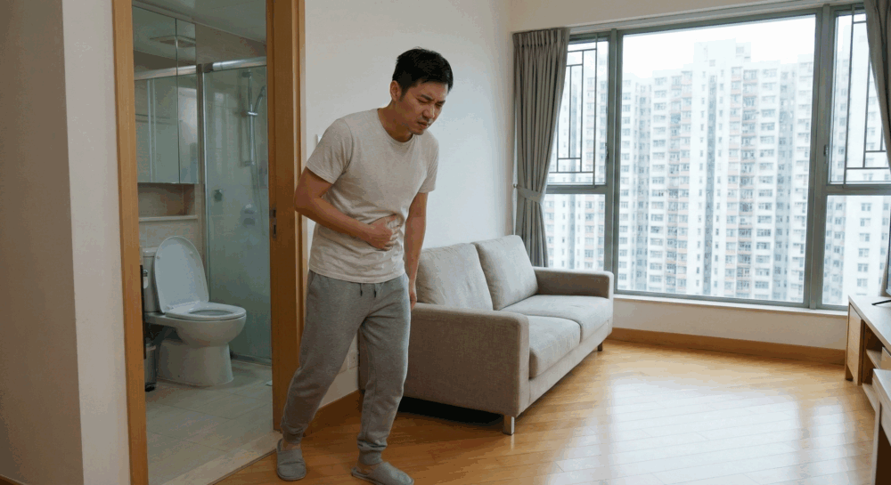 寒濕體質。最明顯的表現，就是每次大解完都讓廁所臭氣沖天，還有「黏便」問題，沖也沖不走，導致需要頻繁清洗馬桶，實在是極度尷尬又困擾！