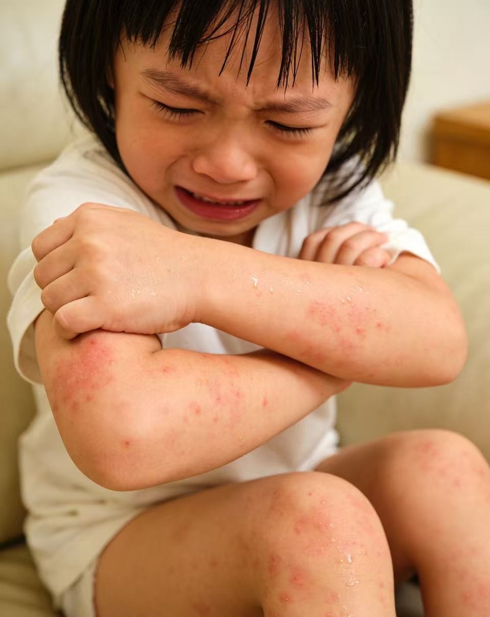 最令家長們心力交瘁的熱話，並非哪款尿片最划算，而是小朋友皮膚問題的「持久戰」。