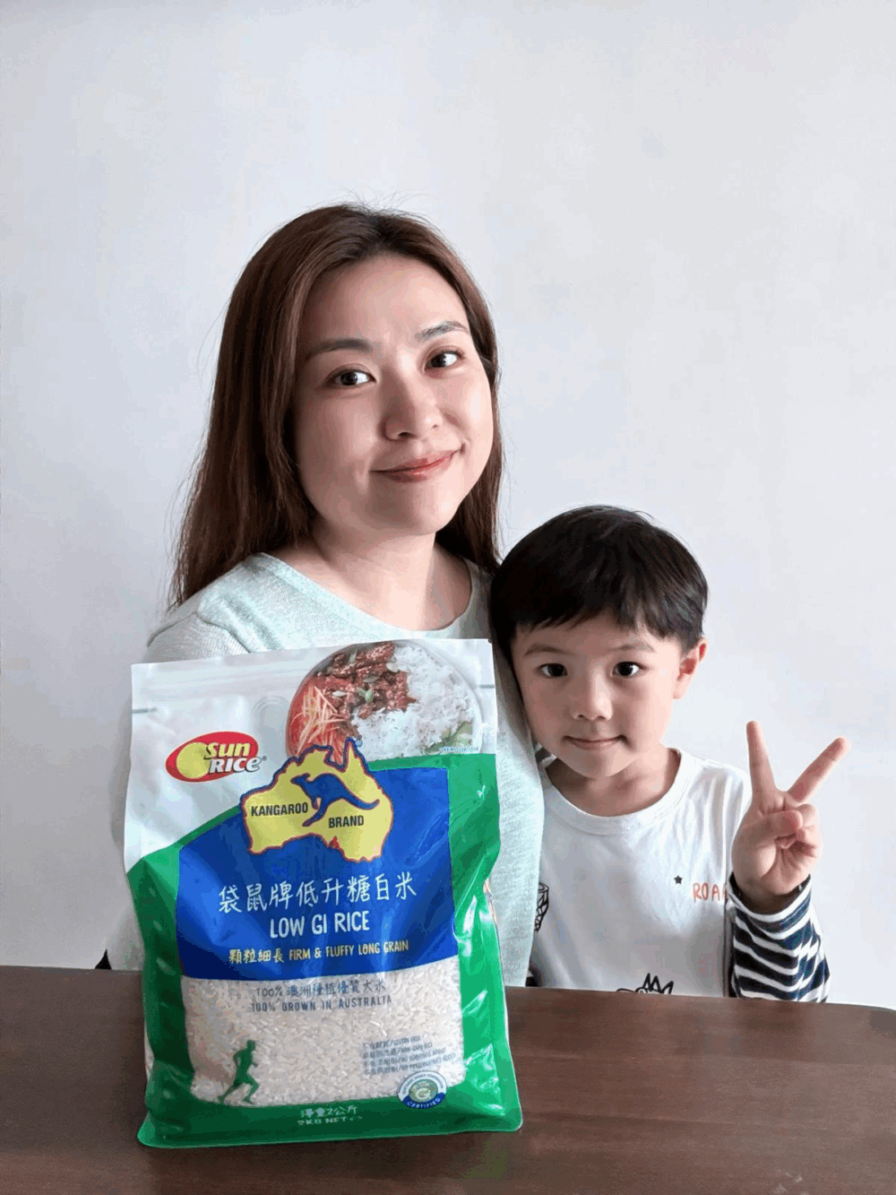 煮出來的飯粒粒分明、口感清爽,家人都「食唔出有分別」。