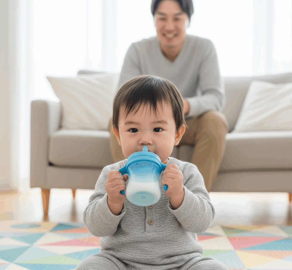 挑選初生奶粉時，要深入了解其營養結構。