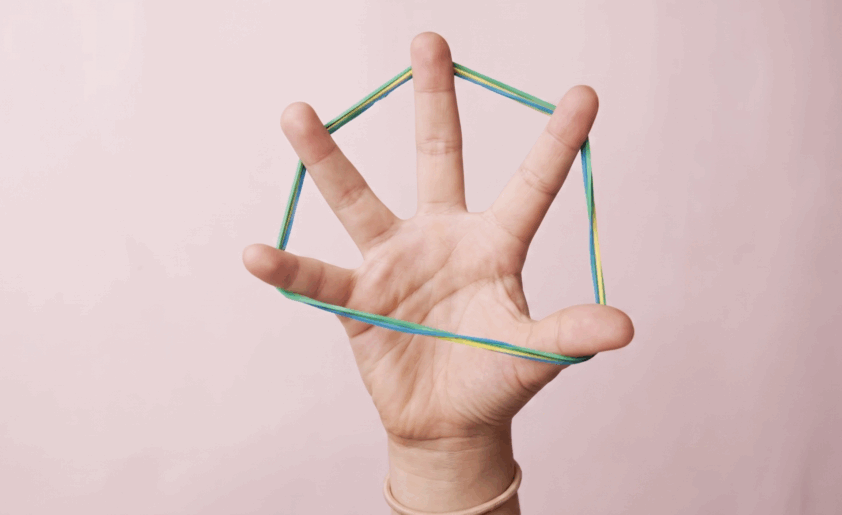 五指開大傘：怪獸張大嘴