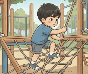 3 歲：攀爬高手