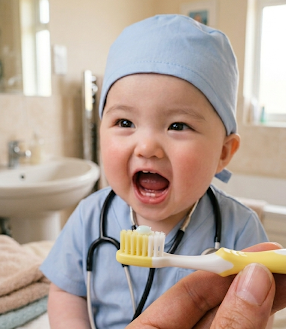 牙刷動作+補刷先緊要!